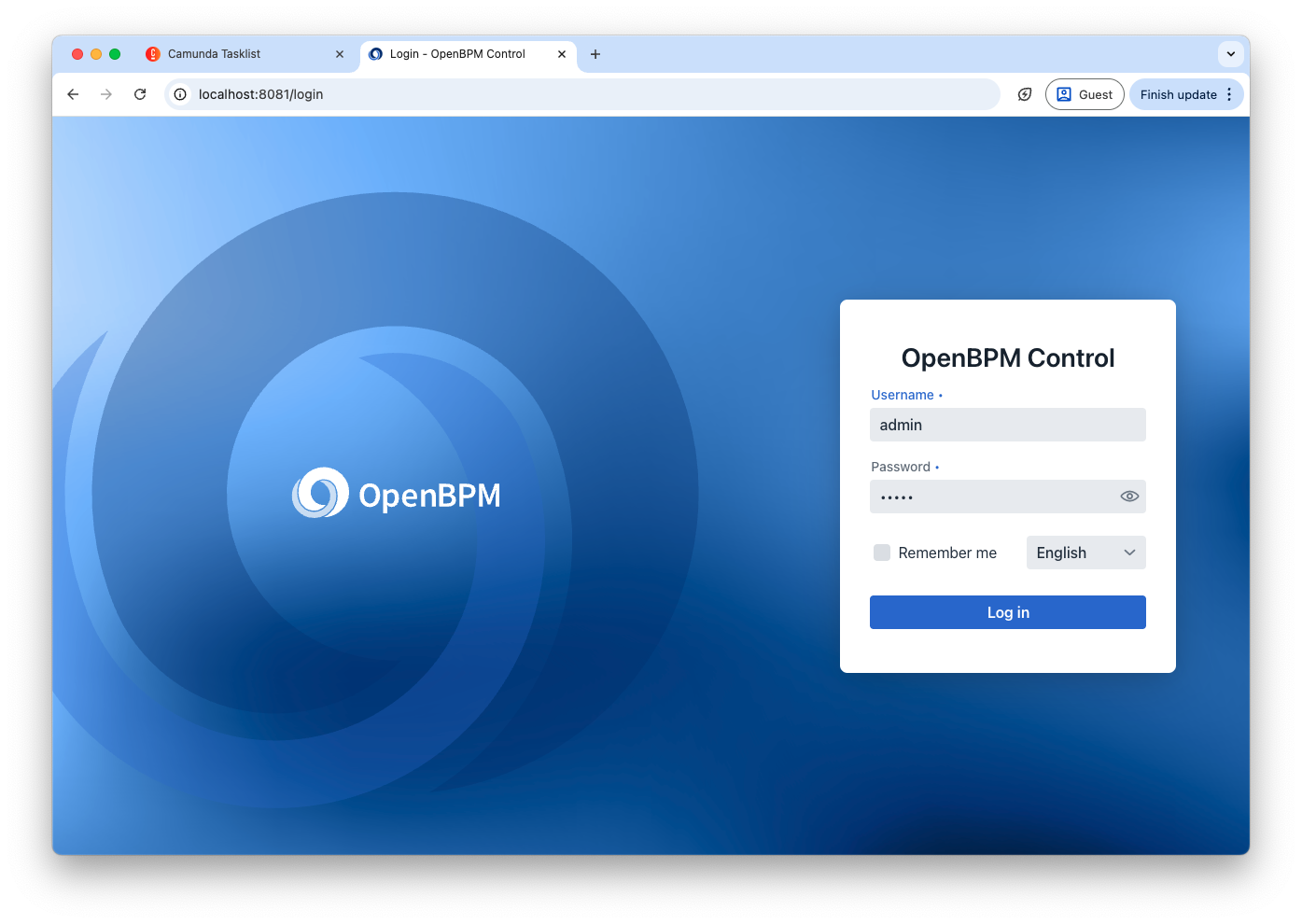 control login