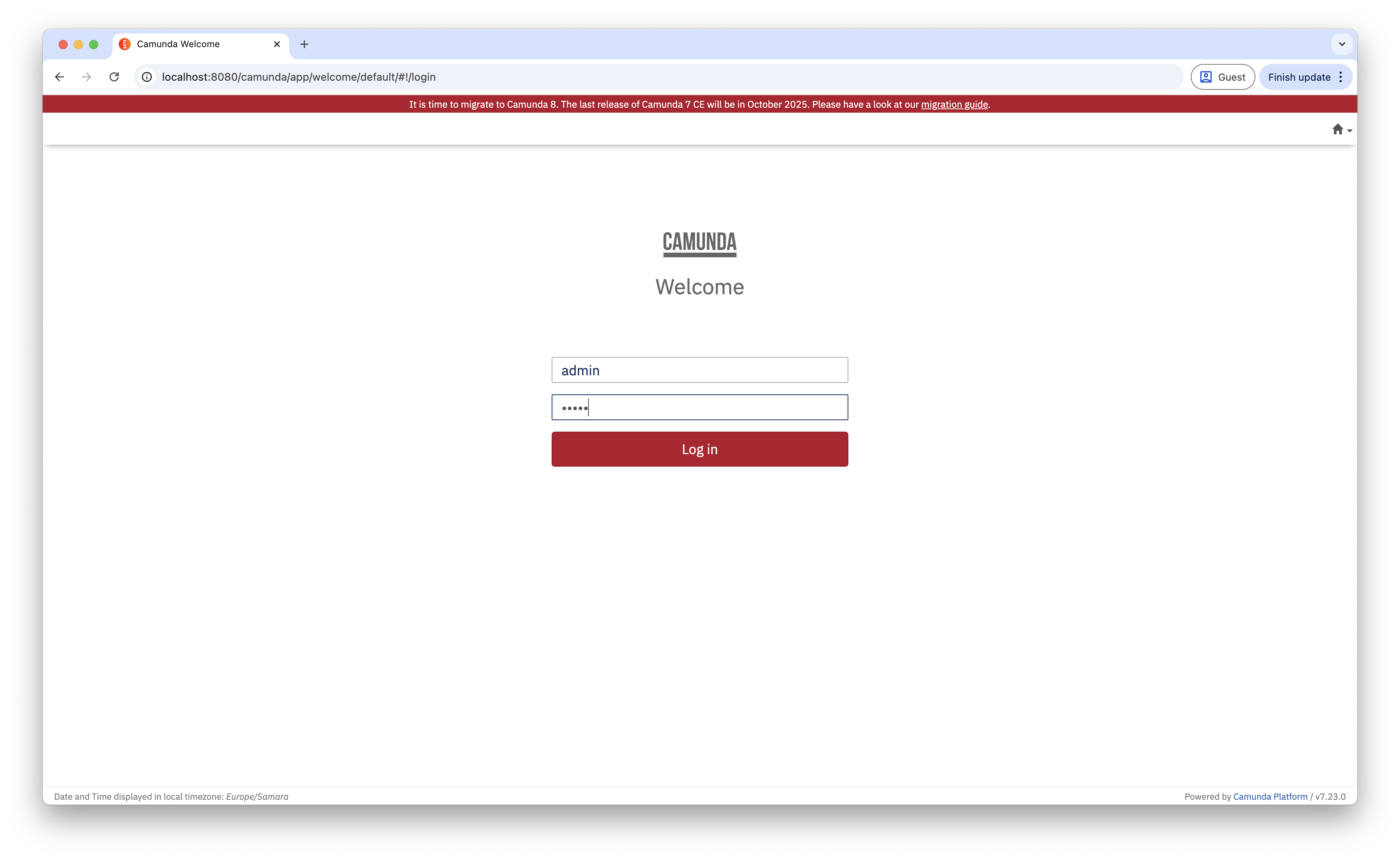 Camunda Tasklist