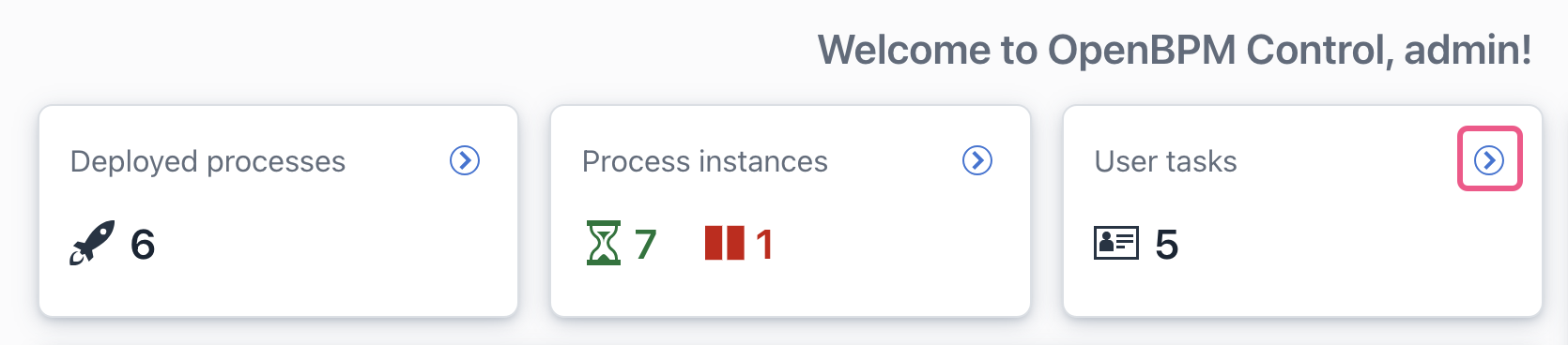 dashboard widget