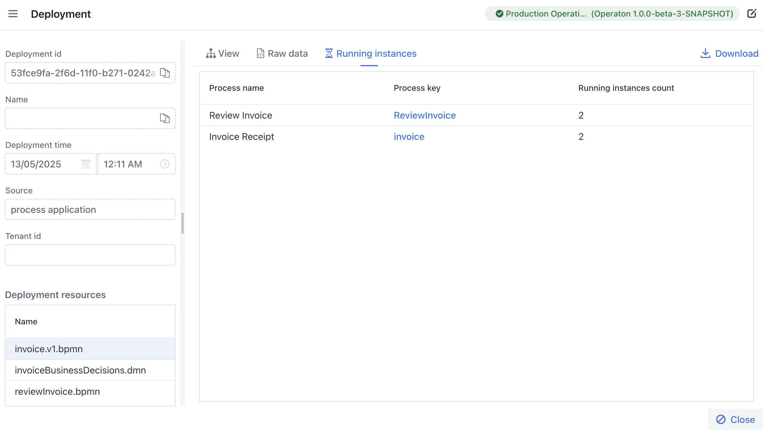 deployment resource bpmn