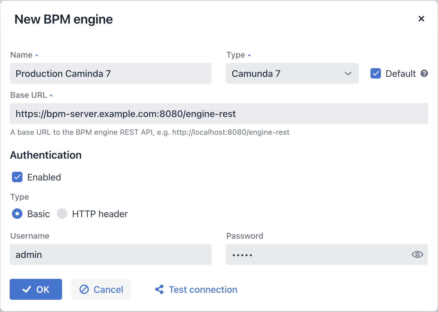 new bpm engine view