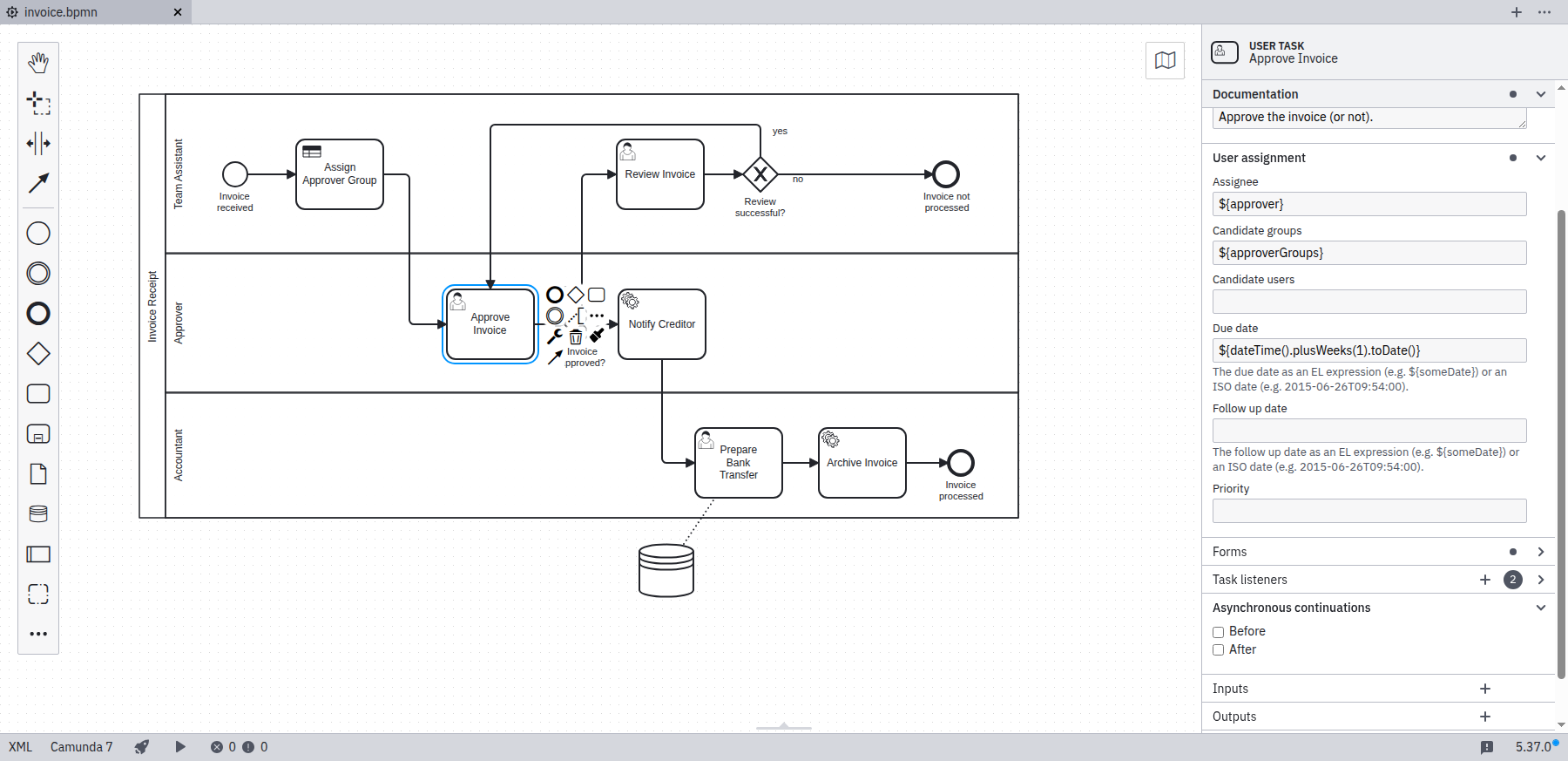 User Task Assignment