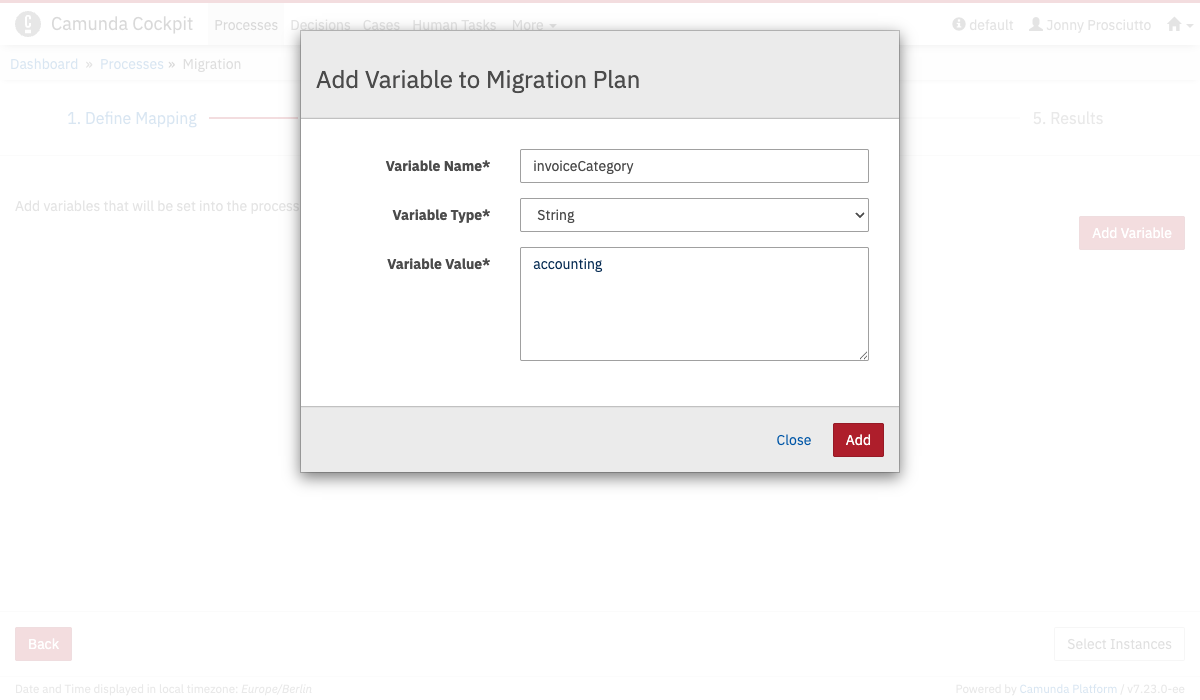 Process Instance Migration :: OpenBPM