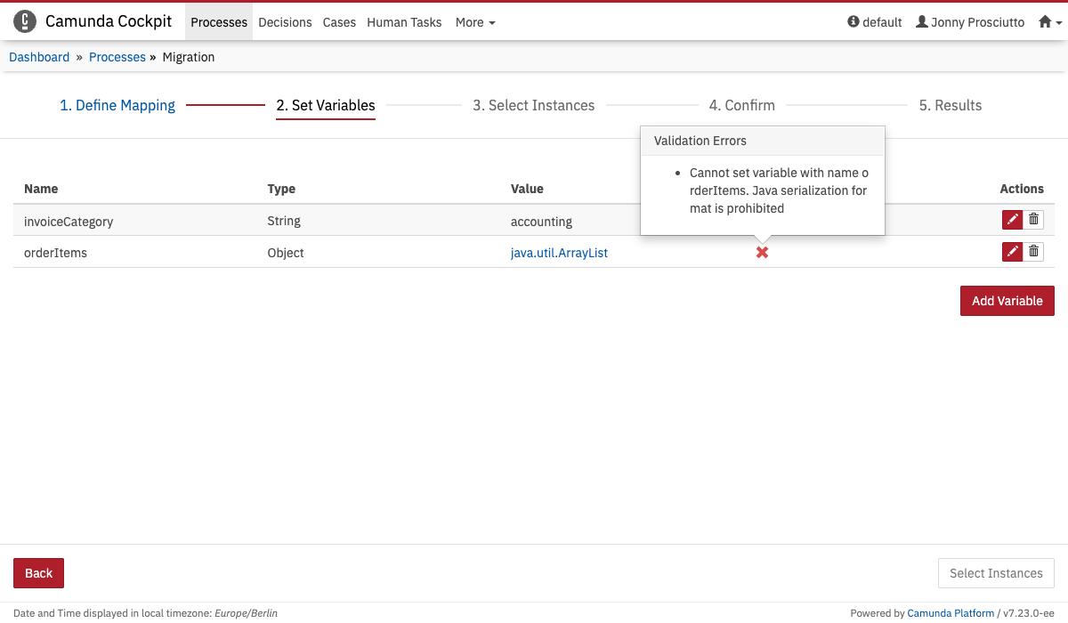 Process Instance Migration :: OpenBPM