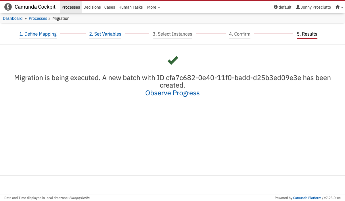 Process Instance Migration :: OpenBPM